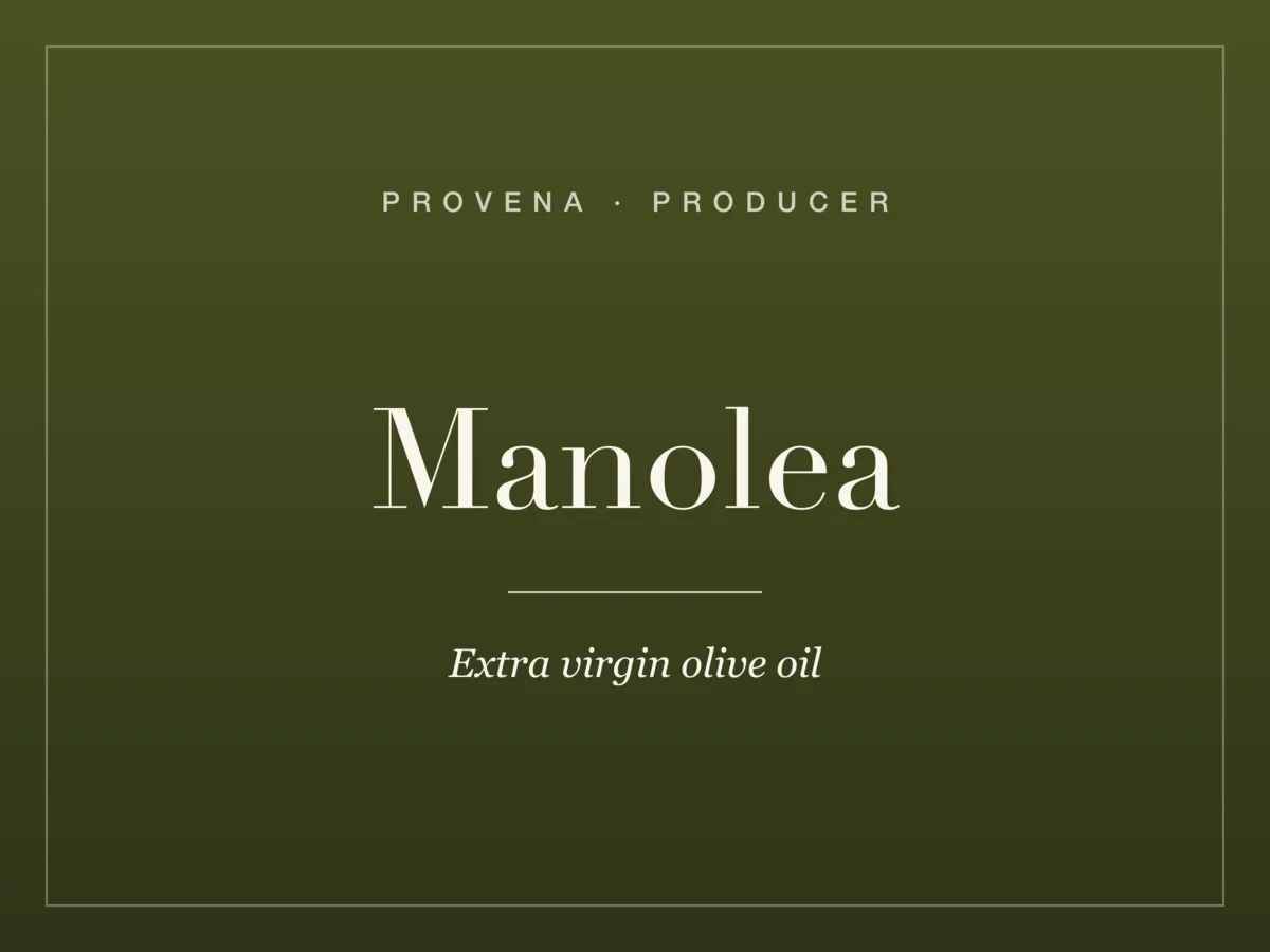 Manolea — Extra-virgin olive oil